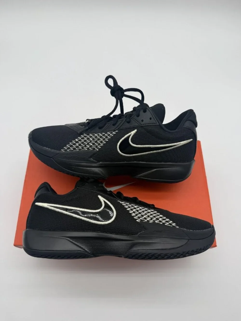 New Nike Air Zoom G.T. Cut Academy Shoes Mens Size 9 Black Basketball FB2599 011